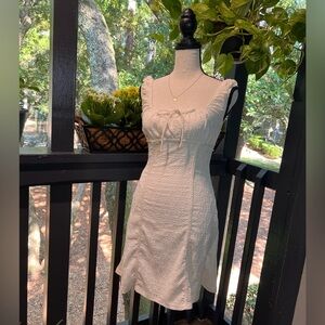 H&M NWT White Eyelet Dress, XXS